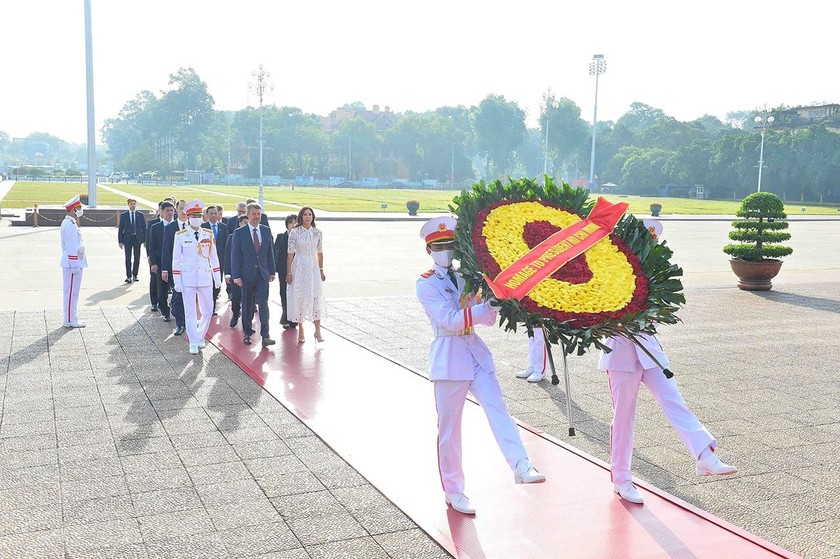 Phó Chủ tịch nước Võ Thị Ánh Xuân đón và hội kiến Thái tử kế vị Đan