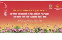 Lùi thời điểm tổ chức Hội thảo khoa học cấp quốc gia “Tư tưởng Hồ Chí Minh về Nhà nước và pháp luật”