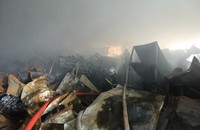 Cháy lớn xưởng sản xuất may mặc khu công nghiệp Phú Thuỵ