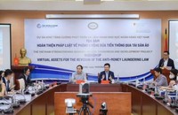 Một buổi tọa đàm về phòng, chống rửa tiền thông qua tài sản ảo.