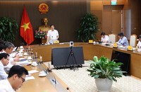 Phó Thủ tướng Lê Minh Khái kết luận cuộc họp.