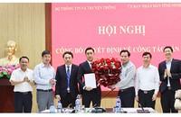 Ông Đặng Tùng Anh được biệt phái về Ninh Bình làm Phó Giám đốc Sở TT&TT