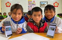 Dự án Em Vui ghi nhận lượt tương tác lớn của các em thanh thiếu niên dân tộc thiểu số. Ảnh minh họa. Nguồn LĐXH