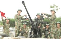 Đại đội Phòng không 594 sẵn sàng chiến đấu bảo vệ vùng trời Thừa Thiên Huế.