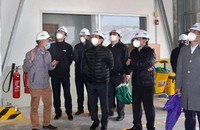 Lãnh đạo tỉnh Thừa Thiên Huế thăm và kiểm tra tình hình sản xuất Công ty TNHH Premium Silica Huế.