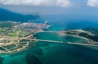 Một góc Khu kinh tế Vân Phong.