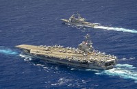 Nhóm tác chiến tàu sân bay USS Ronald Reagan chính thức thăm Việt Nam theo kế hoạch từ trước