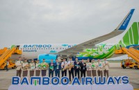 Lễ đón máy bay Airbus A320neo của Bamboo Airways