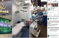 Cơ sở “Viet Anh Mega Beauty Center” phẫu thuật thẩm mỹ không phép ngay tại địa bàn quận 1. Ảnh: Sở Y tế TPHCM cung cấp