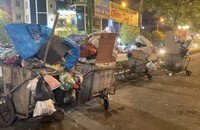 Những điểm 'tập kết' rác ngổn ngang giữa lòng đô thị Hà Nội
