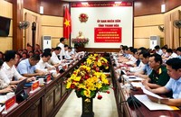 Toàn cảnh buổi làm việc