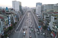 Hệ thống giao thông hai tầng sẽ góp phần giảm tải cho giao thông khi vực đường Trường Chinh. Ảnh: KTĐT