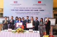 Phát hành đặc biệt bộ tem “Tem phát hành chung Việt Nam – Cuba”