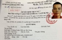 Đối tượng Lưu Sinh Diễn.Nguồn ảnh CAHNCC