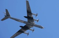 Máy bay ném bom chiến lược mang tên lửa Tupolev Tu-95MS của Nga.