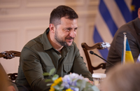 Tổng thống Ukraine Zelensky.