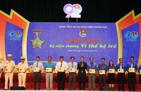 Khánh Hòa tổ chức lễ kỷ niệm 90 năm Ngày thành lập Đoàn TNCS Hồ Chí Minh