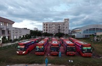 Xe khách Phương Trang miễn phí đưa người dân Phú Yên về quê