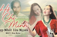 Đại tá, NSUT Dương Thị Kim Ngân trong MV Hồ Chí Minh - Đẹp nhất tên người (ảnh NVCC).