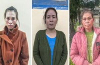 Các đối tượng Ma Len, Ma Điền, Ma Lin (từ trái qua).