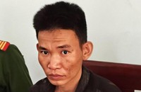 Nguyễn Đức Thủy tại cơ quan công an.