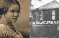 Nữ triệu phú Sarah Breedlove và nhà máy Mỹ phẩm của bà tại Indianapolis.