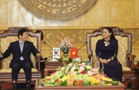 Đoàn đại biểu cấp cao Quốc hội Hàn Quốc thăm và làm việc tại Ninh Bình