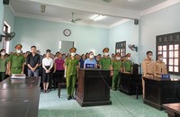 Phiên tòa xét xử bị cáo Nguyễn Thị Ngân sáng ngày 30/5