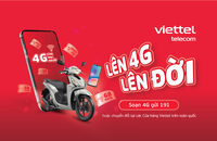 Viettel triển khai nhiều chương trình ưu đãi cho khách hàng chuyển đổi từ 2G lên 4G.