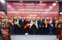 Lễ công bố quyết định thành lập Trung tâm nghiên cứu, đào tạo thiết kế vi mạch và trí tuệ nhân tạo Đà Nẵng.