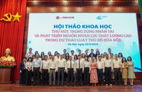 Các đại biểu tham dự Hội thảo khoa học. (Ảnh: Huy Phạm)