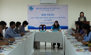 Bồi thường và hỗ trợ tái định cư, vấn đề cần quan tâm khi sửa luật