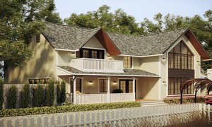 “Villa Mượt” ở Bắc Ninh nằm trên diện tích khu đất rộng 653m2.