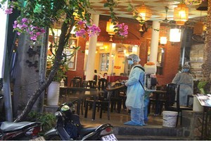 Khử trùng khu vực du khách người Anh từng ghé qua tại Thừa Thiên - Huế.