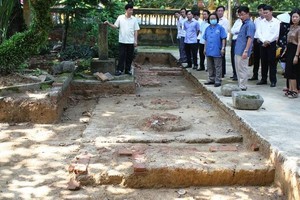 Cấp phép khai quật khảo cổ tại địa điểm dấu tích kiến trúc chùa Vân Mộng (Hà Nam)