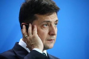 Tổng thống Ukraine Vladimir Zelensky.