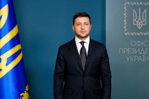 Tổng thống Ukraine Vladimir Zelensky.