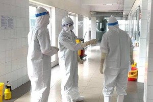 Thái Nguyên tăng cường các biện pháp phòng chống dịch ngay sau khi có ca tái dương tính SARS-CoV-2. Ảnh minh họa.