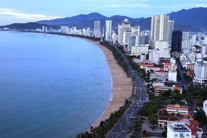 Một góc TP Nha Trang.