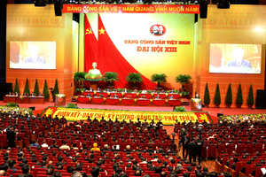 Đại hội XIII của Đảng đã đề ra mục tiêu đến năm 2045, nước ta trở thành nước phát triển, thu nhập cao.
