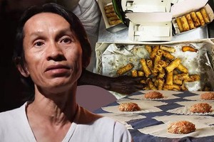Anh Hồ Văn Dương gặt hái được thành công nho nhỏ nhờ món nem rán ở đất nước Senegal.