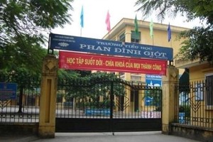 Trường tiểu học Phan Đình Giót.