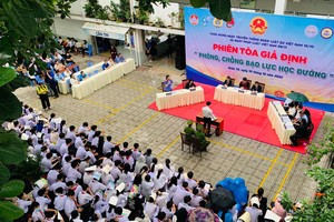 Buổi diễn án về bạo lực học đường của Đoàn LS TP.HCM