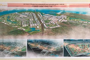 Đồ án quy hoạch phân khu xây dựng Khu đô thị Du lịch Xuân Trường - Xuân Hội (nguồn: UBND huyện Nghi Xuân).