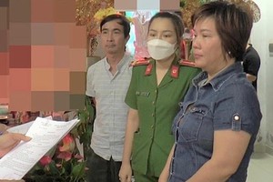 Quyết định khởi tố và bắt tạm giam bà Huỳnh Thị Bốn.