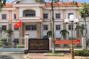 Sở Tài chính tỉnh Bạc Liêu, nơi ông Quang làm Phó Giám đốc.