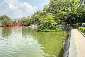 Kè bờ hồ Hoàn Kiếm đạt giải Nhất giải thưởng sáng tạo Khoa học công nghệ Việt Nam