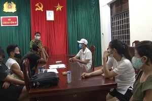Nhóm đối tượng đánh và ghi lô đề tài cơ quan Công an.