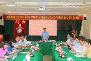 Bộ trưởng Lê Thành Long làm việc với Sở Tư pháp, Cục THADS tỉnh Hậu Giang 