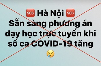 Bản tin sáng 13/4: Giám đốc Sở GD&ĐT Hà Nội bác thông tin 'Sẵn sàng học trực tuyến vì COVID-19'